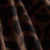 Legginsy sportowe capri w panterkę