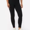 Legginsy z dżerseju z wysokim stanem