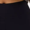 Legginsy z dżerseju z wysokim stanem