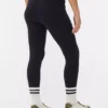 Legginsy z dżerseju z wysokim stanem