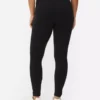 Legginsy z dżerseju z wysokim stanem