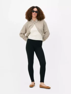 Legginsy z mieszanki bawełny