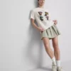 Luźna koszulka muzyczna z nadrukiem Gorillaz