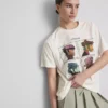 Luźna koszulka muzyczna z nadrukiem Gorillaz