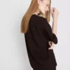 Luźna koszulka z dużą zawartością bawełny