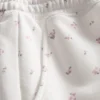Luźne szorty w kwiatowy wzór z dużą zawartością bawełny