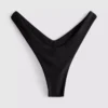Marszczone figi stringowe do bikini