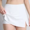 Miękka jak masło spódniczka typu skort z mikrofibry