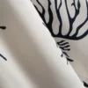 Mini sukienka koszulowa z nadrukiem w kolorze koralowym