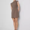 Mini sukienka z rękawkami typu cap sleeve