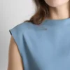 Mini sukienka z rękawkami typu cap sleeve