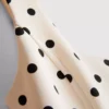 Mini sukienka z tkaniny ponte z dużą zawartością bawełny