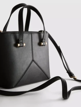 Mini torba z imitacji skóry