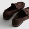 Mokasyny z marszczeniami