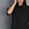 Najlepsza bawełniana koszula z krótkim rękawem o prostym kroju