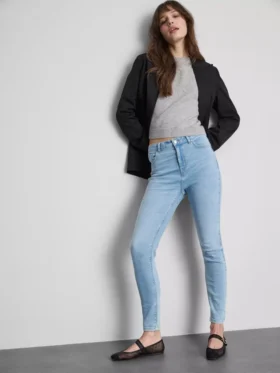 Najlepsze jeansy skinny z wysokim stanem