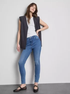 Najlepsze jeansy skinny z wysokim stanem