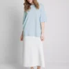 Niezbędna bawełniana koszulka w stylu oversize
