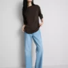 Niezbędna bawełniana koszulka w stylu oversize