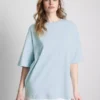 Niezbędna bawełniana koszulka w stylu oversize