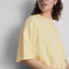 Niezbędna bawełniana koszulka w stylu oversize