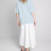 Niezbędna bawełniana koszulka w stylu oversize