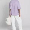 Niezbędna bawełniana koszulka w stylu oversize