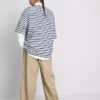 Niezbędna bawełniana koszulka w stylu oversize