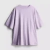 Niezbędna bawełniana koszulka w stylu oversize