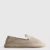 Niskie espadryle z dzianiny