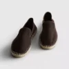 Niskie espadryle z dzianiny