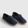 Niskie espadryle z dzianiny