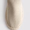 Niskie espadryle z dzianiny
