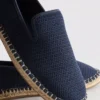 Niskie espadryle z dzianiny