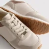 Niskie sneakersy z detalem „Diamanta”