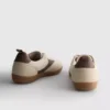 Niskie sneakersy z gumową podeszwą