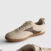 Niskie sneakersy z gumową podeszwą
