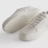Niskie sneakersy z wstawkami