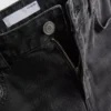 Obcisłe jeansy z denimu o wysokiej zawartości bawełny