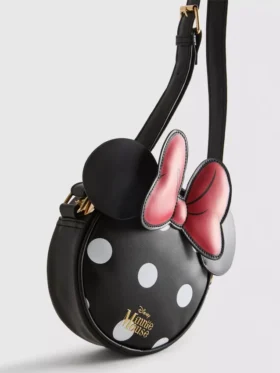 Okrągła torba na ramię z Myszką Minnie firmy Disney