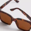 Okulary Przeciwsłoneczne typu „cat eye” w rozmiarze oversize