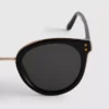 Okulary Przeciwsłoneczne typu „cat-eye” z poprzeczką nad brwiami
