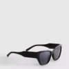 Okulary Przeciwsłoneczne typu „cat-eye” z ćwiekami