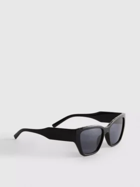 Okulary Przeciwsłoneczne typu „cat-eye” z ćwiekami