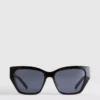 Okulary Przeciwsłoneczne typu „cat-eye” z ćwiekami