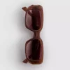 Okulary Przeciwsłoneczne w kształcie prostokąta z zaostrzonymi narożnikami