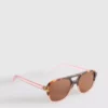 Okulary Przeciwsłoneczne w stylu aviator z akrylu