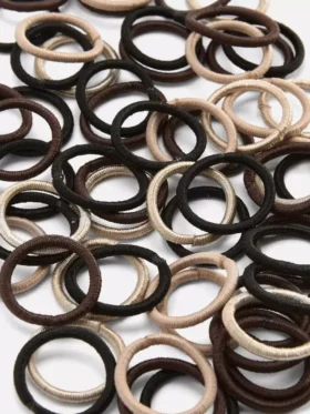 Opakowanie zawierające 60 sztuk mini gumek do włosów