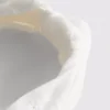 Opaska na głowę z węzłem w stylu broderie anglaise