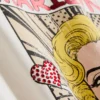 Oversizowa bawełniana koszulka z nadrukiem Marilyn Monroe